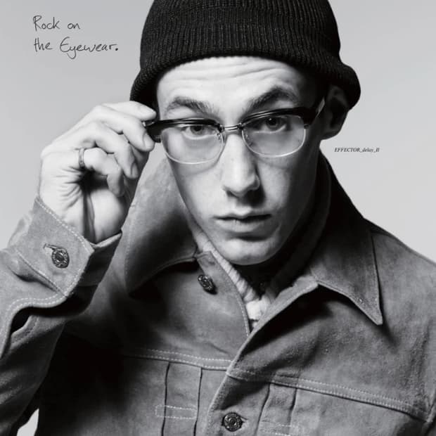 EFFECTOR 이펙터 딜레이2 하금테 안경 / 블랙