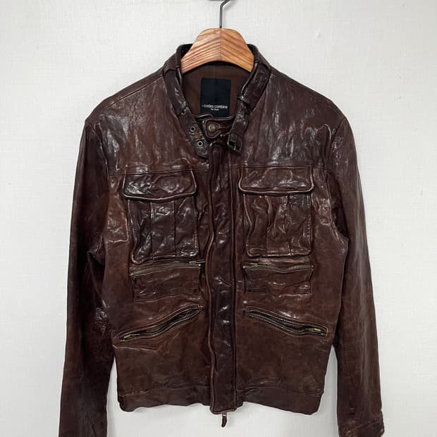 웨스턴 무드 코데즈 컴바인 램스킨 가죽자켓
