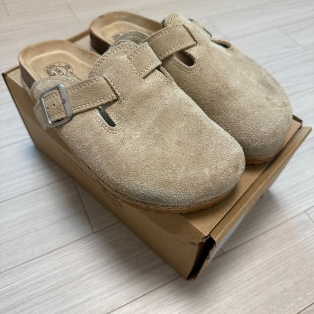 캐치볼 슬리퍼 260 CRS-04 SUEDE_BEIGE