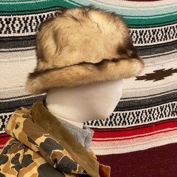 90s USA 오리지널 밍크 벙거지모자