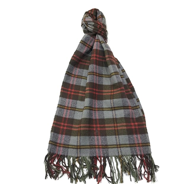 MX628 폴로 80s 프랑스판 코튼 타탄체크 멀티컬러 머플러 목도리