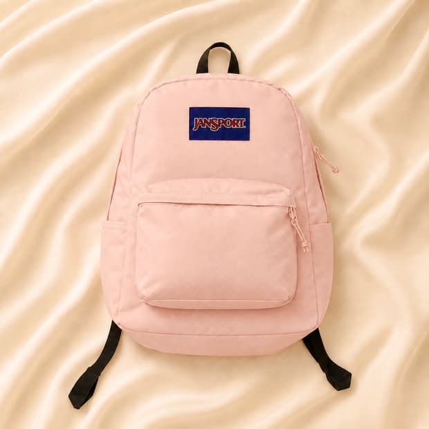 JANSPORT 잔스포츠 딸기우유 핑크 백팩