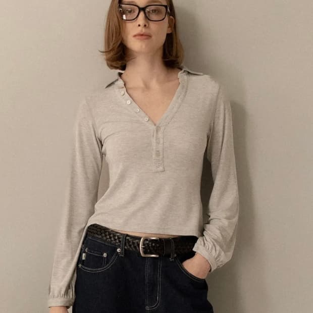 글로니 젠틀 헨리넥 탑