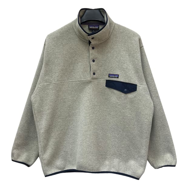 파타고니아 신칠라 스냅티 플리스 풀오버 오트밀 헤더 M