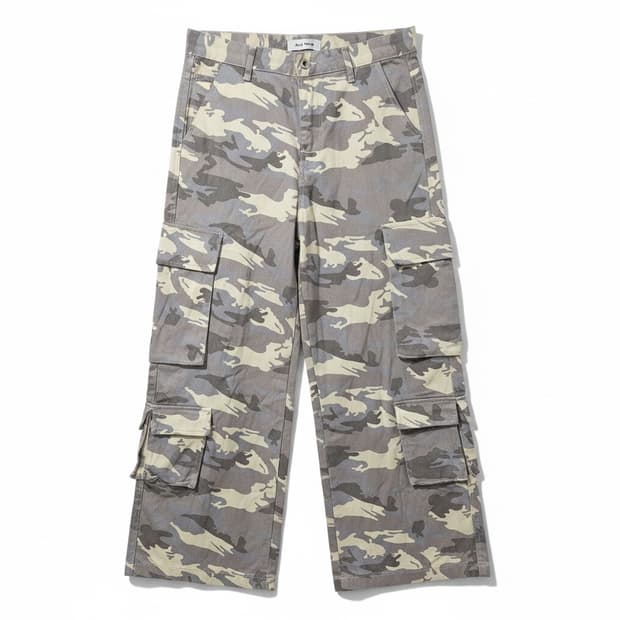 And More 카모 카고 팬츠 M