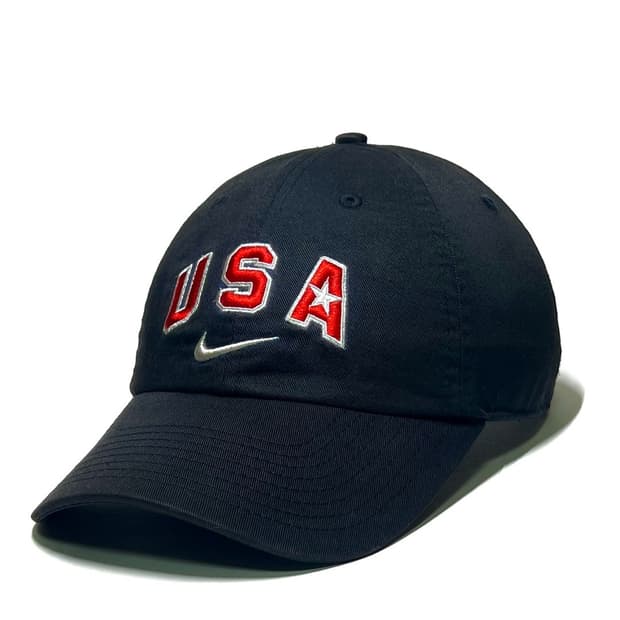 나이키 빈티지 헤리티지86 USA 미국 스타 캡틴 아메리카 볼캡 모자