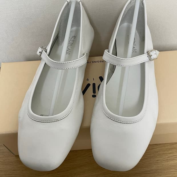 REQINS Honor 흐꺙 메리제인 무광 화이트 37