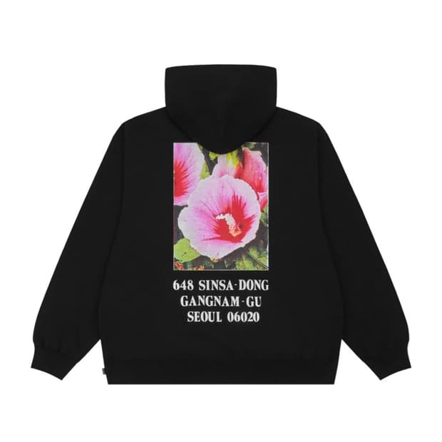 슈프림 서울 박스로고 후드 