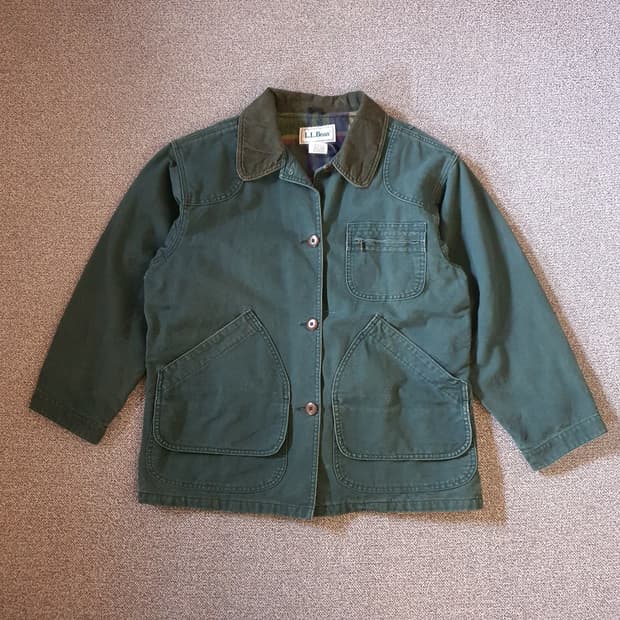 80s 엘엘빈 우먼 헌팅 쟈켓 no.52