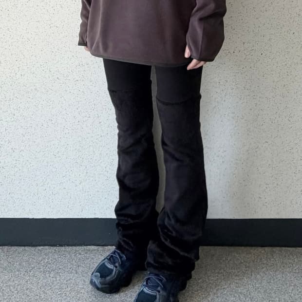 지초이 컴포트 레깅스 블랙