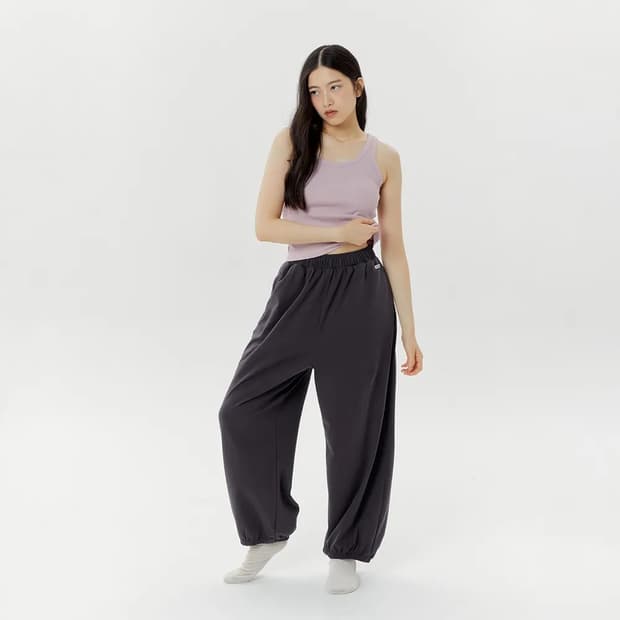 무브웜 콘트라스트 팬츠 나이트그레이 M