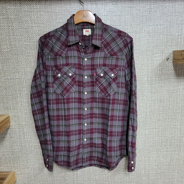 S 95사이즈 리바이스 웨스턴 셔츠 아메카지 