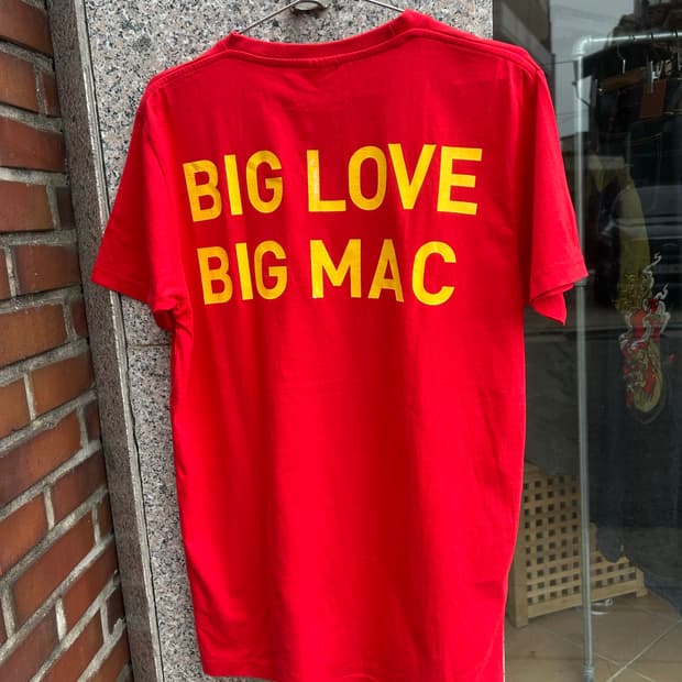 BIG LOVE BIG MAC 티셔츠