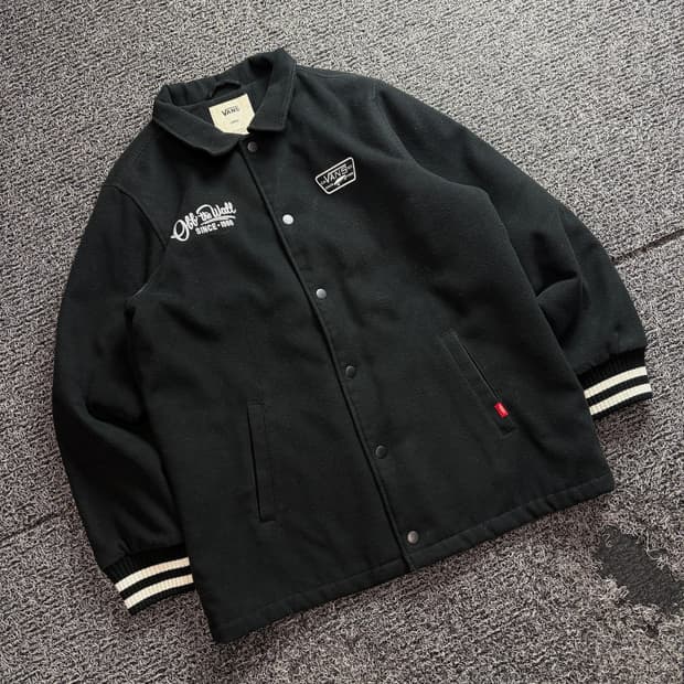반스 올드스쿨 울 바시티 스타디움 자켓 3215