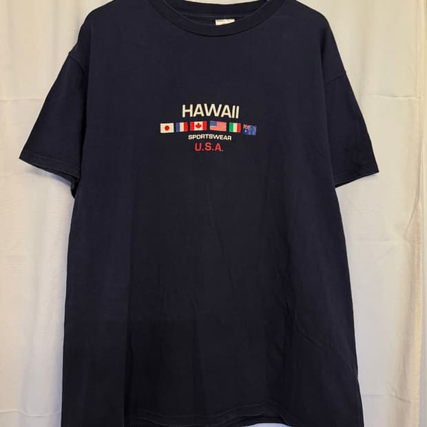 USA 하와이 빈티지 티셔츠