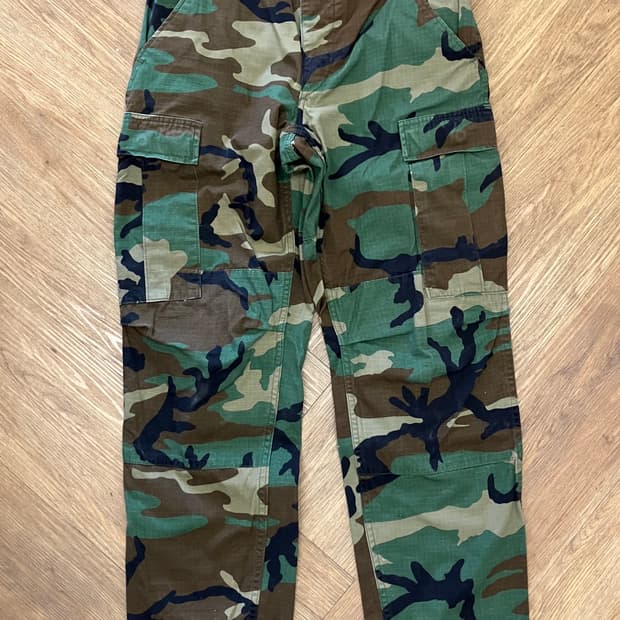 N135 us army 미군 카모 우드랜드 팬츠