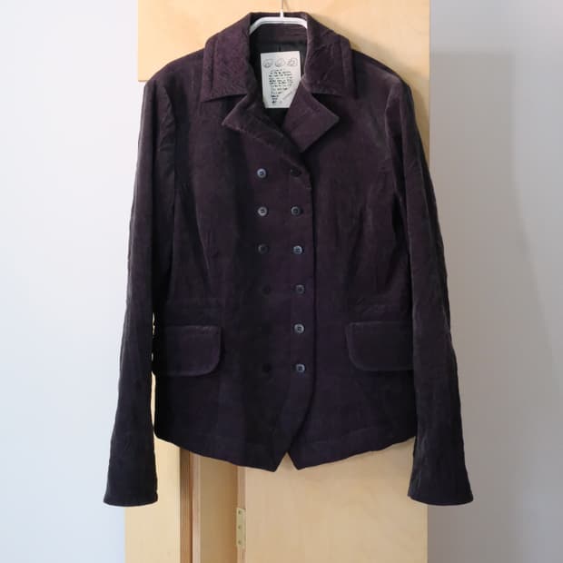 Corduroy Multi Button Tailored Jacket