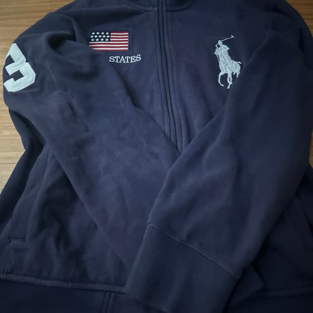 폴로 빅포니 치프키프 성조기 집업 팝니다