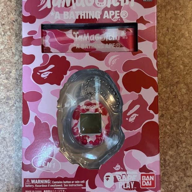 베이프 x 다마고치 ABC 카모 오리지널 다마고치 핑크