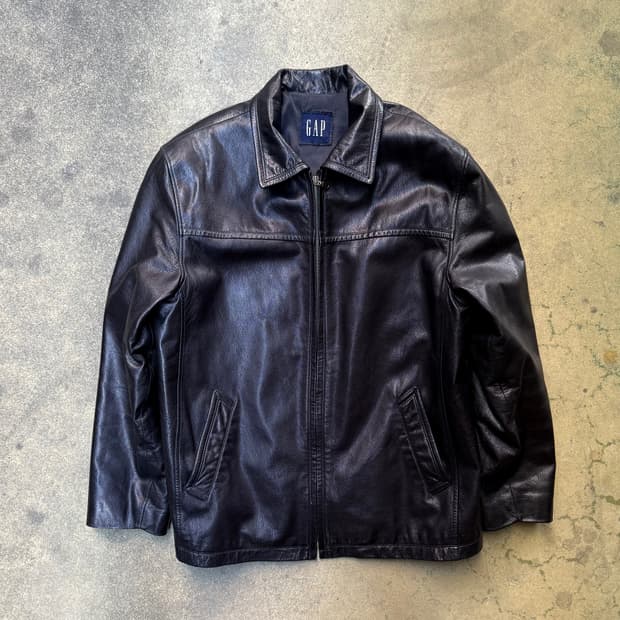 90s Old GAP Leather