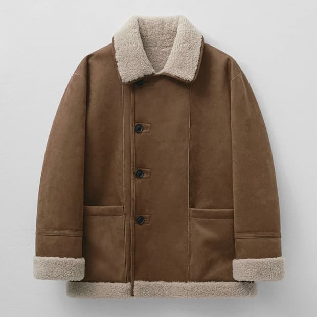 [새상품] 몽돌 리버시블 무스탕