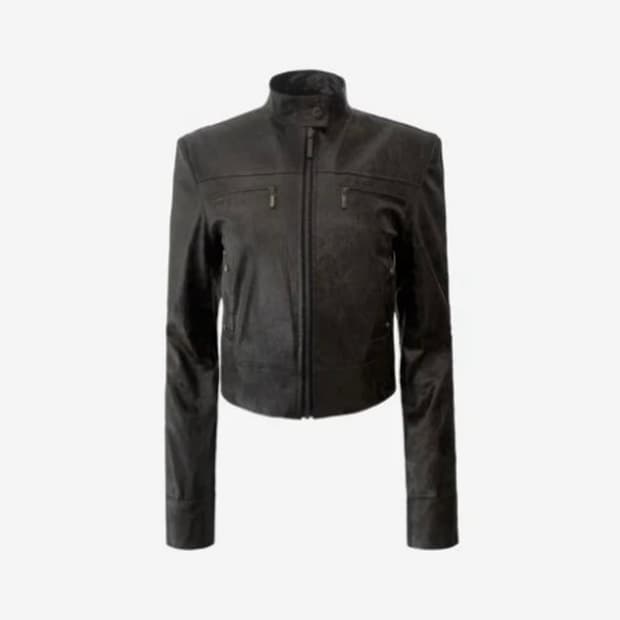 보헤미안 서울 빈티지 레더 자켓 브라운