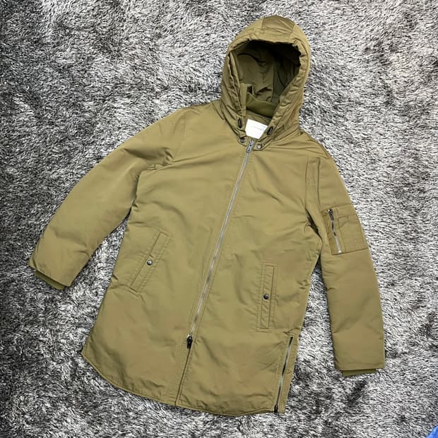 커스텀멜로우 남성 야상 롱패딩 (105)