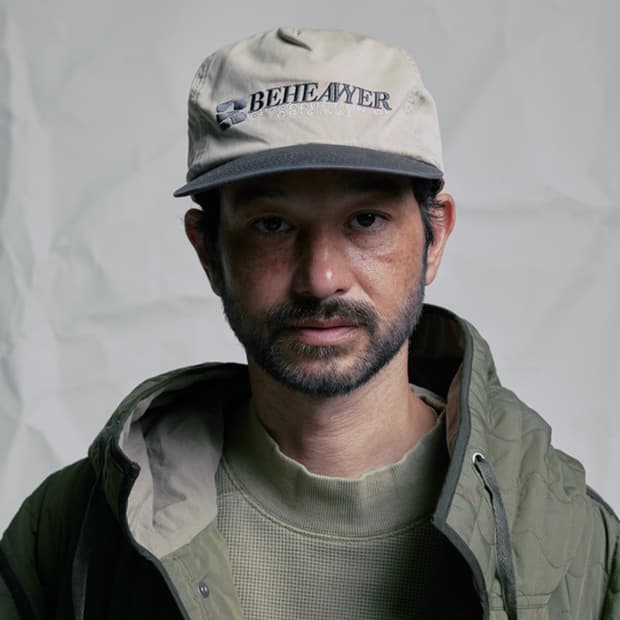 비헤비어 로고 볼캡 오트밀 / 그레이