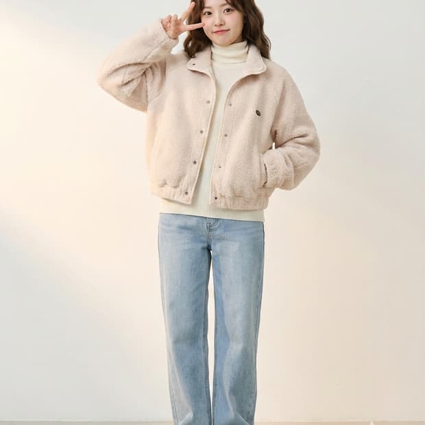 oro(오로) ONE DAY ROPA 플리스 뽀글이 자켓