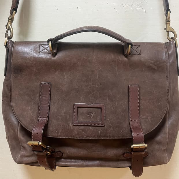 멀버리 Mulberry 가죽 사첼백 Rockley 라지 사이즈