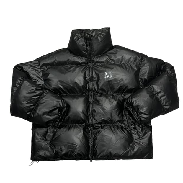 무센트 하이넥 글로시 패딩