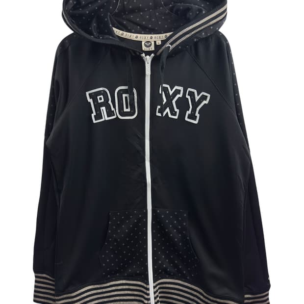 JPN Y2K ROXY 스타도트 후드집업814