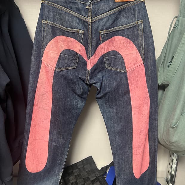 에비수 빅다이콕 셀비지 데님