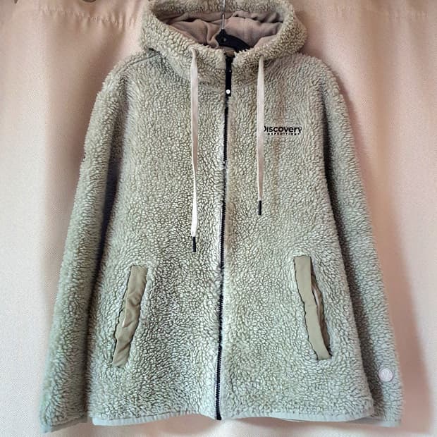 디스커버리 여성 뽀글이 후리스 자켓 66