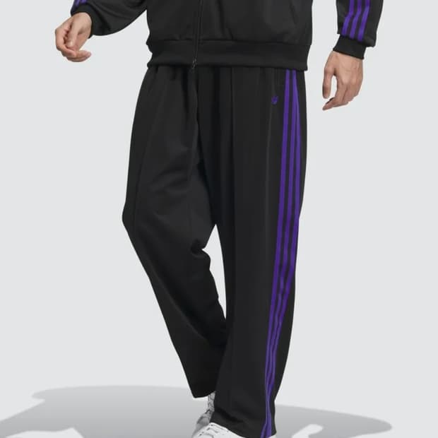 (L) 아디다스 BB 트랙팬츠 블랙/에너지 잉크