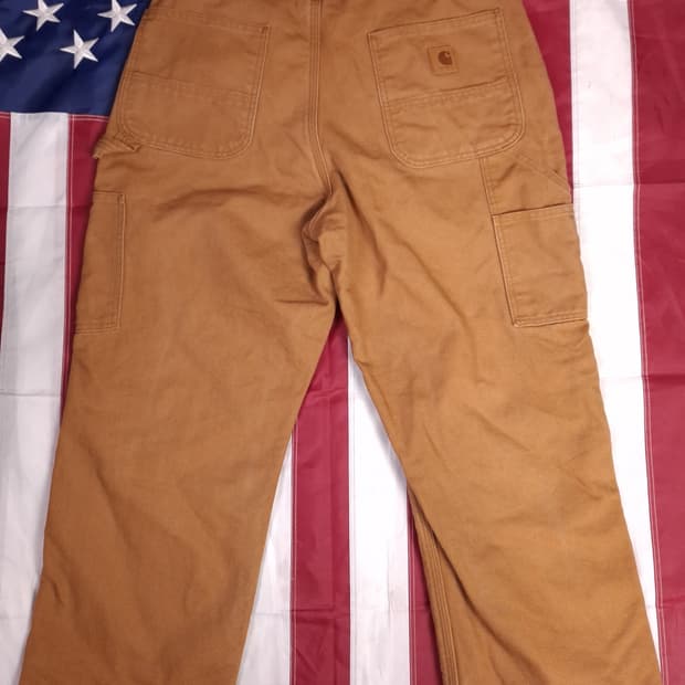 오리지날 칼하트 루즈핏 워크팬츠