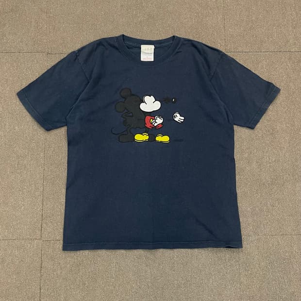 90s Disney made in usa 디즈니 미키마우스 빈티지 티셔츠