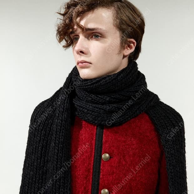 생로랑 모헤어 오피서 자켓 48