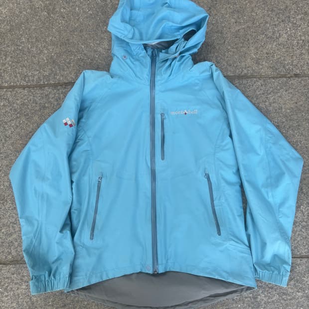 몽벨 일본판 스카이블루 바람막이 M