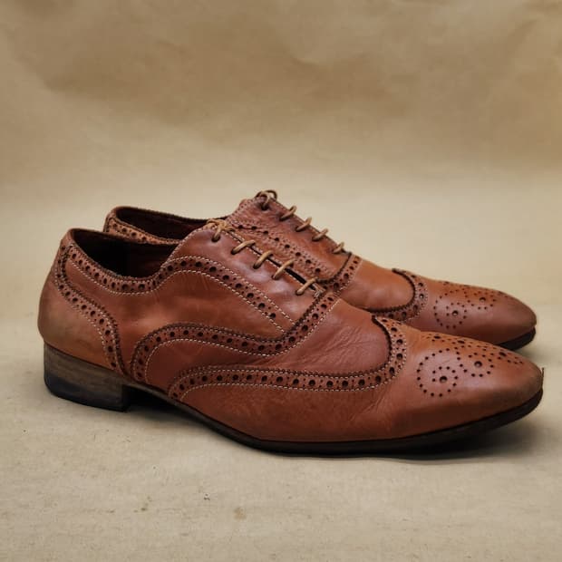 폴스미스 남성 윙팁구두 270