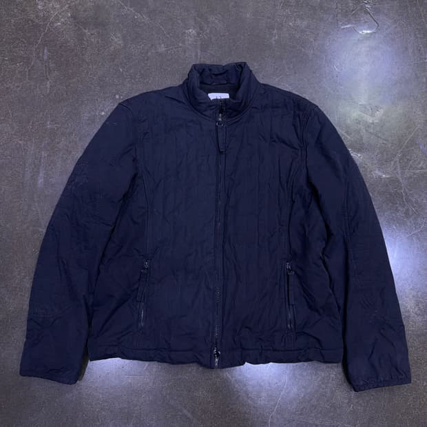 아르마니 익스체인지 알마니 바이커 패디드 패딩점퍼 L