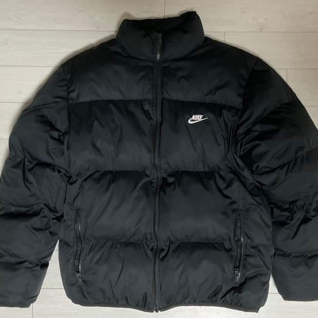 나이키 NSW 패딩 자켓 블랙 M