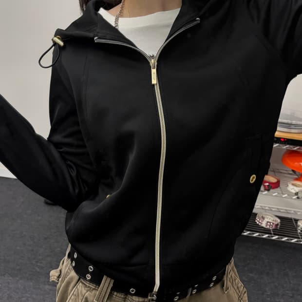 본 더치 00s 큐빅 트랙탑 져지 블랙