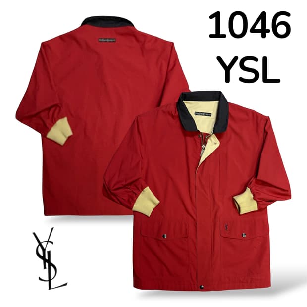 YSL 레드 블루종 XL