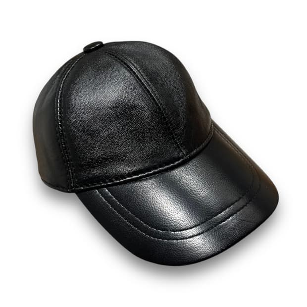 락시크 딥 다크 레더 터키제 빈티지 볼캡