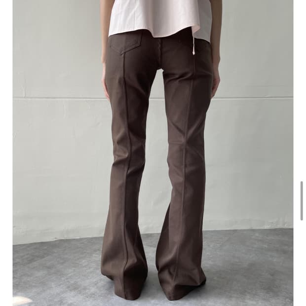 오유알 라인 부츠컷팬츠