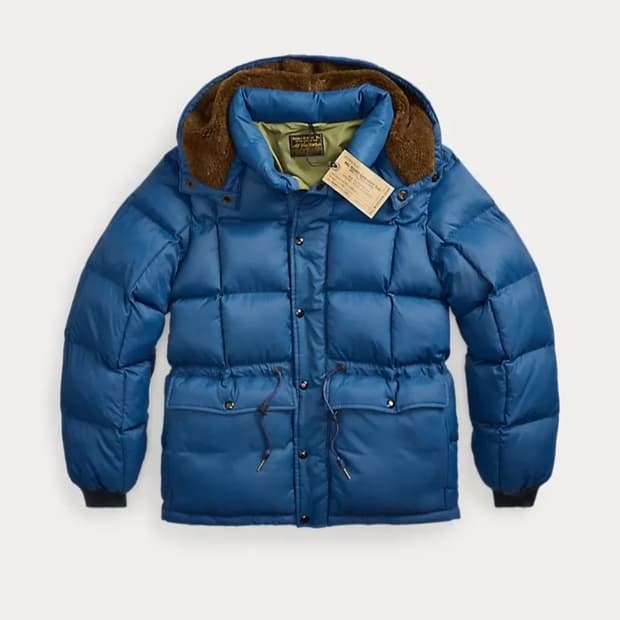 더블알엘 rrl 퀄트 립스탑 후다 재킷 카라코람 L