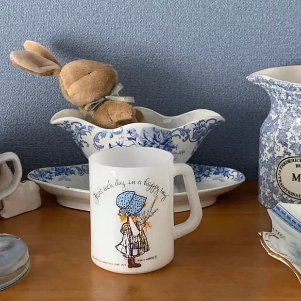 홀리하비 밀크글라스 