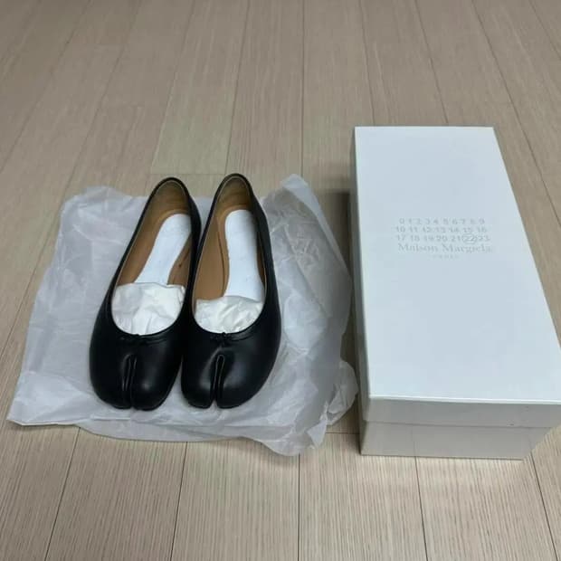 마르지엘라 타비 플랫 슈즈 36