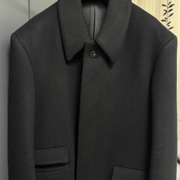 24FW 마마가리 오버사이즈 울 맥코트 50